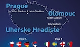 Où se jouent les matches de l'EURO U21 ?