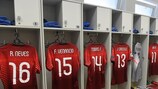 Inside the Portugal dressing room ahead of the Sweden match