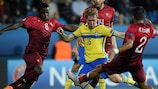 Симон Тибблинг приносит шведам ничью в матче с португальцами на групповом этапе