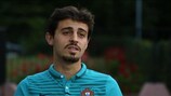 Bernardo Silva (Portugal) genießt den Fußball