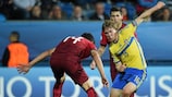 Portugal y Suecia empataron 1-1 en la tercera jornada de la fase de grupos