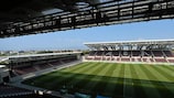 The AEL FC Arena in Larissa will stage the Russia-Greece semi-final