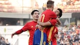 Spain beat Estonia on Monday to reach the play-offs