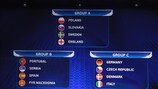 Portugal, Serbia y ARY Macedonia, rivales de España