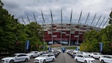 The Hyundai Motor fleet for the UEFA European Under-21 Championship in Poland