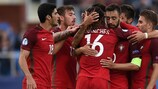 Португалия уверенно побеждает сербов