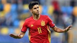 Marco Asensio struck a hat-trick for Spain against FYR Macedonia on matchday one