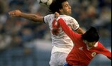 Mark Hateley scored two crucial goals in England's 1982 quarter-final win against Poland