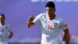 Serbiens Mittelfeldspieler Marko Grujić ist am Freitag gegen Spanien gesperrt