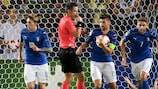 Сборная Италии сыграет в полуфинале благодаря голу Федерико Бернардески