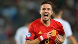 "Hat-trick" de Saúl conduz Espanha à final