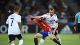 Сауль Ньигес и другие звезды сборной Испании оказались полностью "закрытыми" немецкой командой