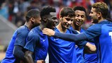 Сборная Франции одержала пять побед в пяти матчах