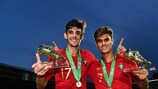 Trincão e Jota partilham prémio de melhor marcador do EURO Sub-19