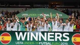Futsal U19 : le premier trophée pour l'Espagne