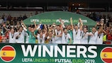 Spanien gewinnt erste U19-Futsal-EURO: Auf einen Blick