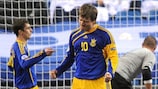 Valeriy Legchanov delights in putting Ukraine 3-1 up