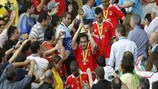 Ricardinho fête le titre européen avec Benfica