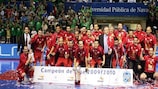 Murcia celebrate retaining the title