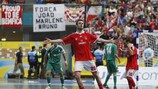 Joel Queirós apontou o golo do Benfica