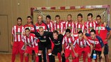Stella Rossa Wien represented Austria in this season's UEFA Futsal Cup