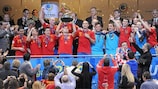 Spain won their third straight title in January