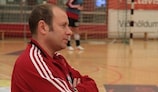 Latvia coach Artūrs Šketovs