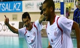 Динмухамбет Сулейменов (слева) мечтает о победе в Кубке УЕФА