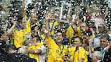 Brazil lift the FIFA Futsal World Cup after beating Spain on penalties in 2008