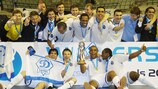 "Динамо" выиграло Кубок УЕФА по футзалу в 2007 году