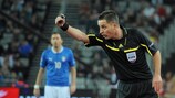 Gábor Kovács was a referee at UEFA Futsal EURO 2012