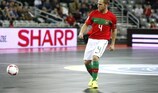 Pedro Cary in action against Azerbaijan
