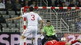 Sergio Lozano va a segno nella finale di UEFA EURO 2012 fra Spagna e Russia