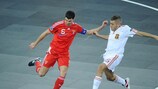 O espanhol Miguelín e o russo Sergei Sergeev podem reencontrar-se nos quartos-de-final do Mundial