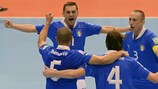 Italien jubelt über den Sieg gegen Ägypten