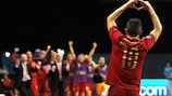 Slovenia bow out to ruthless Spain