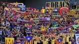 Barcelona-Fans beim Triumph 2012