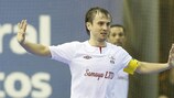 Виталий Борисов после гола в ворота "Спортинга"