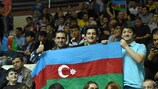 Азербайджанские болельщики на финальном турнире
