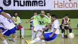 Ricardinho in action for returning three-time winners Inter