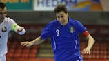 Italy captain Gabriel Lima during the decisive victory against Belarus