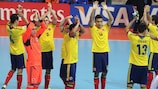 A Colômbia terminou a fase final de 2012 no quarto lugar
