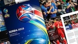 Imagem do programa oficial do UEFA Futsal EURO 2016