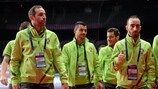 Ricardinho (second right) is again key to Portugal's chances