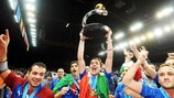 В 2014 году чемпионат Европы выиграла Италия