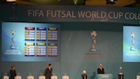 The draw is displayed in Medellin