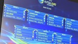Sorteio completo da fase principal do UEFA Futsal EURO