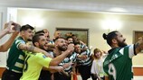 Sporting are hoping to win their first title