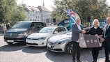 The Volkswagen fleet is ready to hit the road at UEFA Futsal EURO 2018