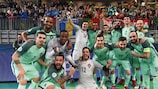 Highlights: Portugal edge out Russia to reach final